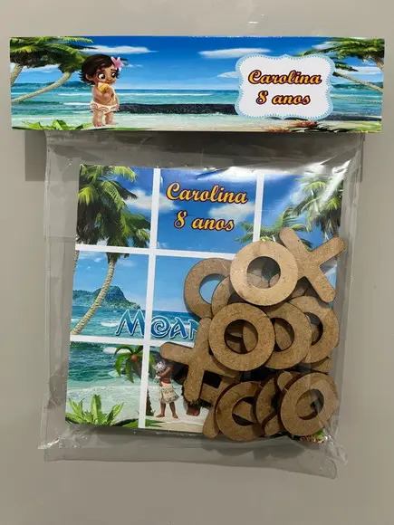 Jogo da Velha Personalizado Moana