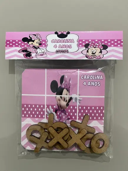 Jogo da Velha Personalizado Minnie
