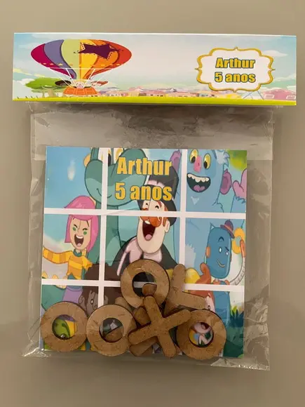 Jogo da Velha Personalizado Mundo Bita