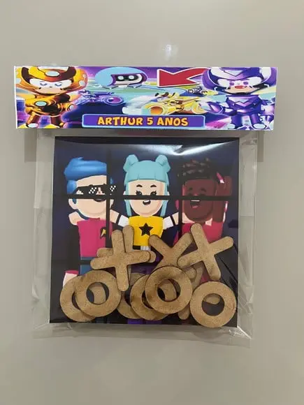 Jogo da Velha Personalizado Pk Xd