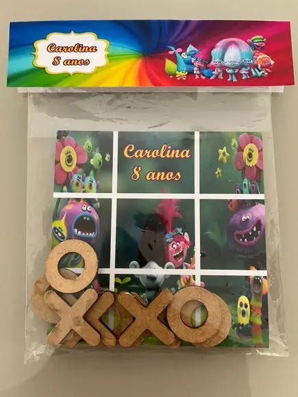 Jogo da Velha Personalizado Trolls