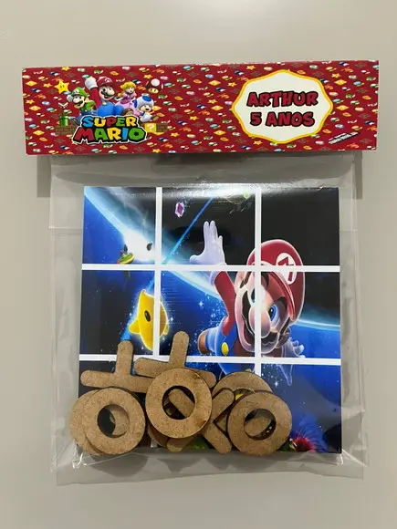 Jogo da Velha Personalizado Super Màrio