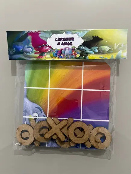 Jogo da Velha Personalizado Trolls