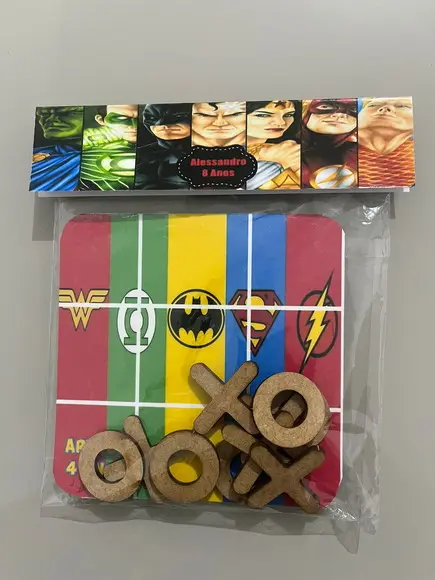 Jogo da Velha Personalizado Vingadores