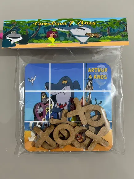 Jogo da Velha Personalizado Zig e Sharko