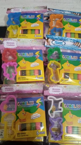 Kit Massinha Personalizada Bosque Encantado