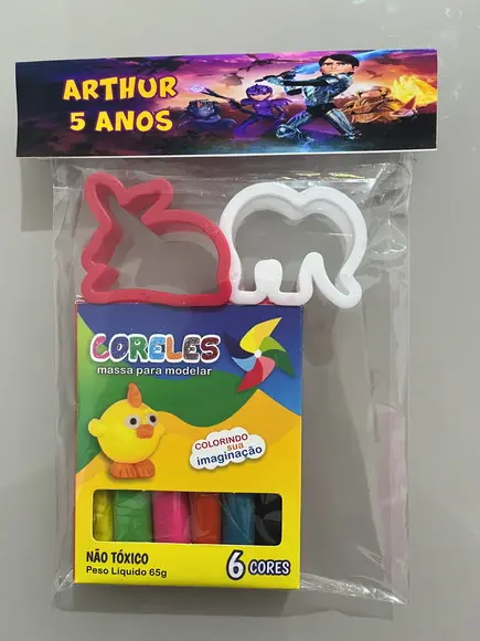 Kit Massinha Personalizada Caçadores de Trolls