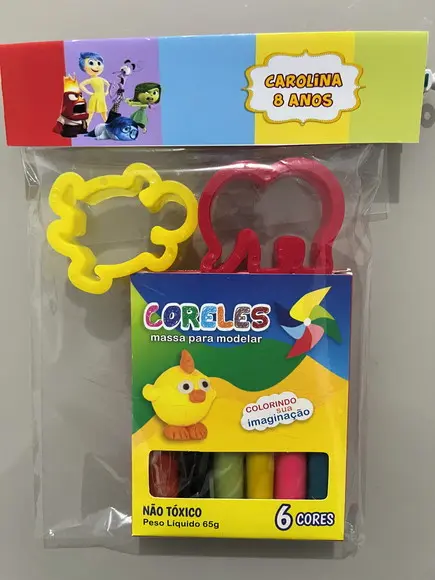 Kit Massinha Personalizada Divertidamente