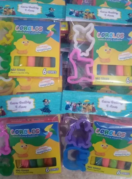Kit Massinha Personalizada Encanto