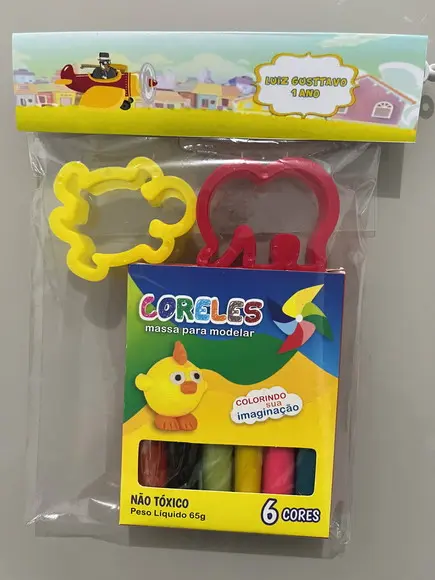 Kit Massinha Personalizada Mundo Bita