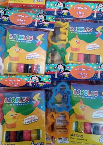 Kit Massinha Personalizada Show da Luna