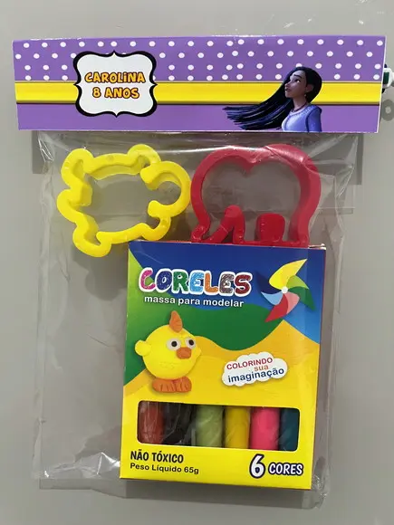 Kit Massinha Personalizada Wish