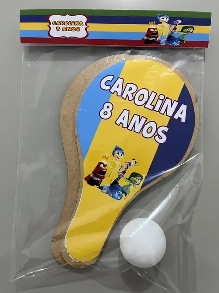 Kit Raquete para Ping Pong Personalizada Divertidamente