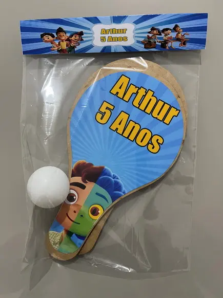 Kit Raquete para Ping Pong Personalizada Luca