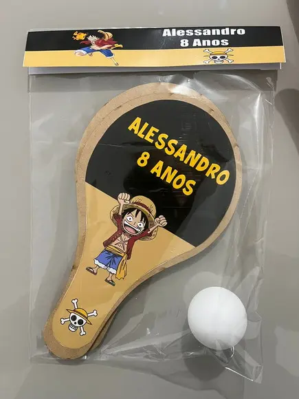 Kit Raquete para Ping Pong Personalizada One Piece