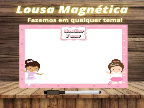 Lousa Magnética Bailarina com Embalagem
