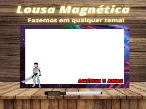 Lousa Magnética Caçadores de Trolls com Embalagem