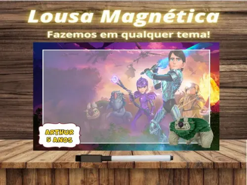 Lousa Magnética Caçadores de Trolls com Embalagem