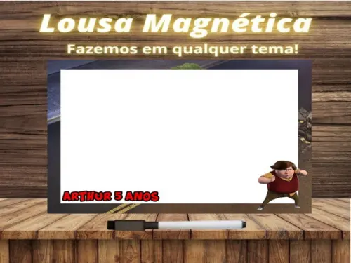 Lousa Magnética Caçadores de Trolls com Embalagem