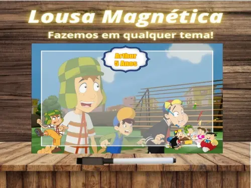 Lousa Magnética Chaves com Embalagem