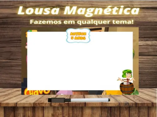 Lousa Magnética Chaves com Embalagem