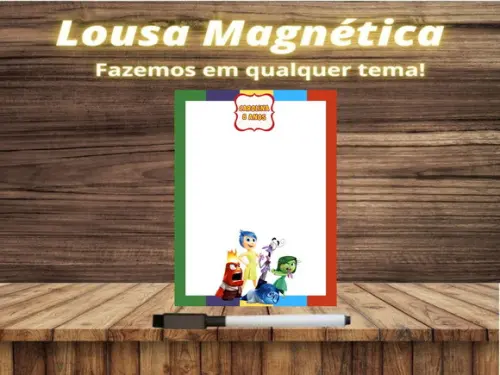 Lousa Magnética Divertidamente com Embalagem