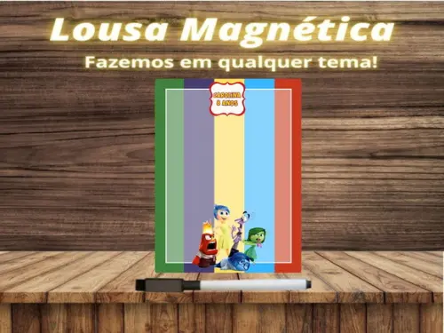 Lousa Magnética Divertidamente com Embalagem