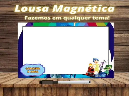 Lousa Magnética Divertidamente com Embalagem