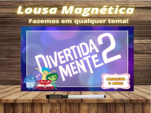 Lousa Magnética Divertidamente com Embalagem