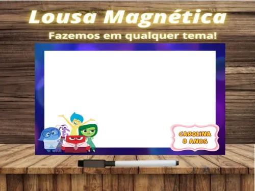 Lousa Magnética Divertidamente com Embalagem