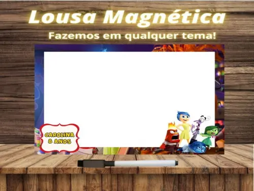 Lousa Magnética Divertidamente com Embalagem