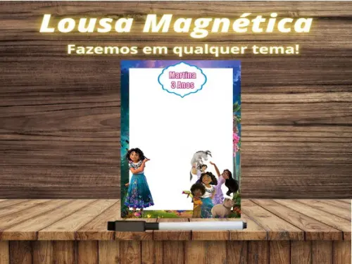 Lousa Magnética Encanto com Embalagem
