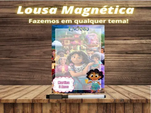Lousa Magnética Encanto com Embalagem