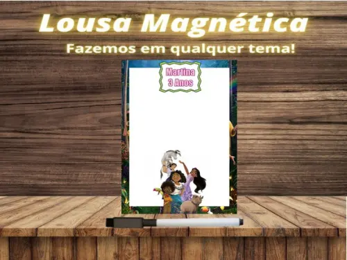 Lousa Magnética Encanto com Embalagem
