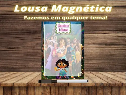 Lousa Magnética Encanto com Embalagem