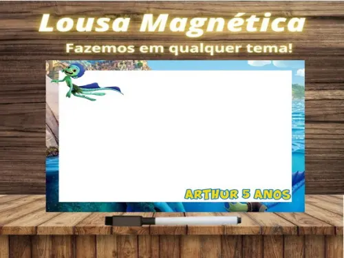 Lousa Magnética Luca com Embalagem