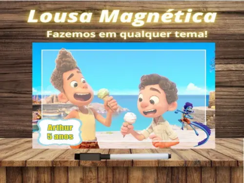 Lousa Magnética Luca com Embalagem