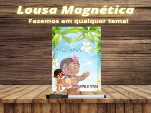 Lousa Magnética Moana com Embalagem