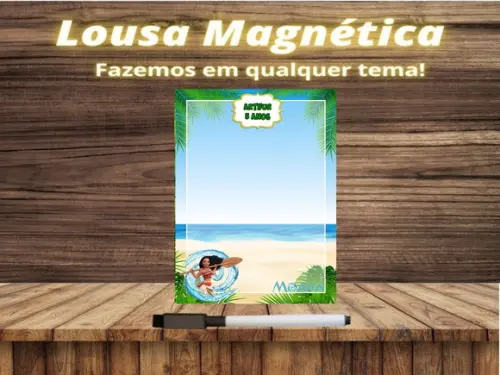 Lousa Magnética Moana com Embalagem