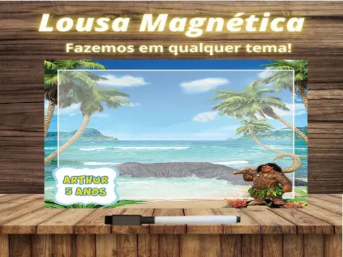 Lousa Magnética Moana com Embalagem