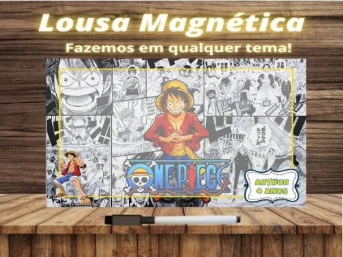 Lousa Magnética One Piece com Embalagem