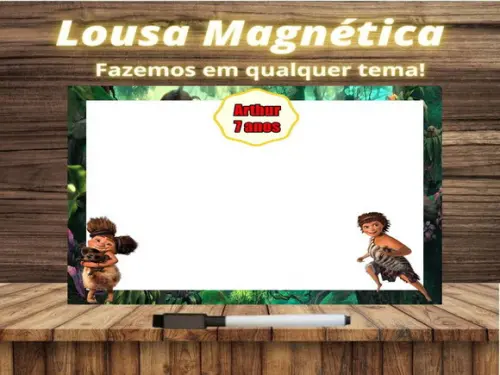 Lousa Magnética os Croods com Embalagem