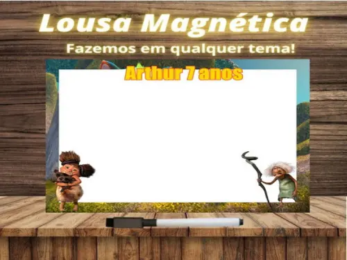 Lousa Magnética os Croods com Embalagem