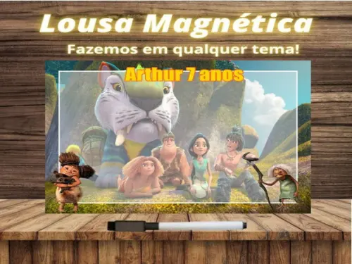 Lousa Magnética os Croods com Embalagem