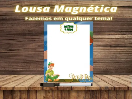 Lousa Magnética Peter Pan com Embalagem
