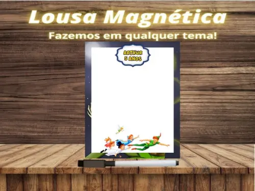 Lousa Magnética Peter Pan com Embalagem