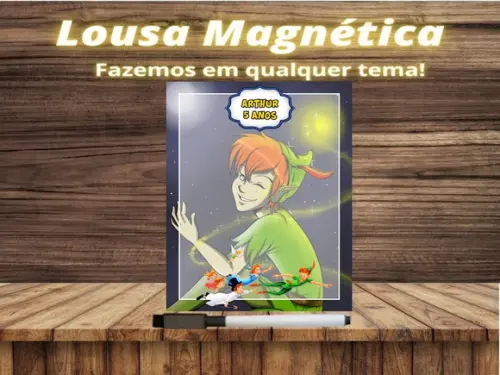 Lousa Magnética Peter Pan com Embalagem