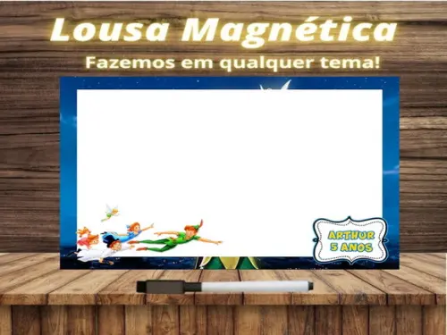 Lousa Magnética Peter Pan com Embalagem