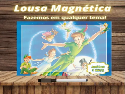 Lousa Magnética Peter Pan com Embalagem