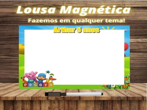 Lousa Magnética Pocoyo com Embalagem